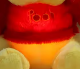 Luz calmante en la barriguita